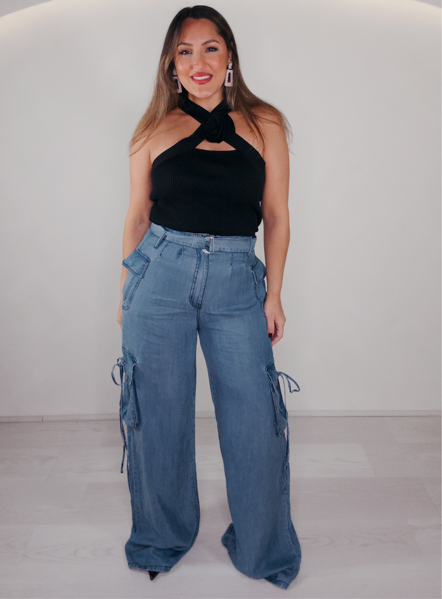 High Waisted Cargo Pant