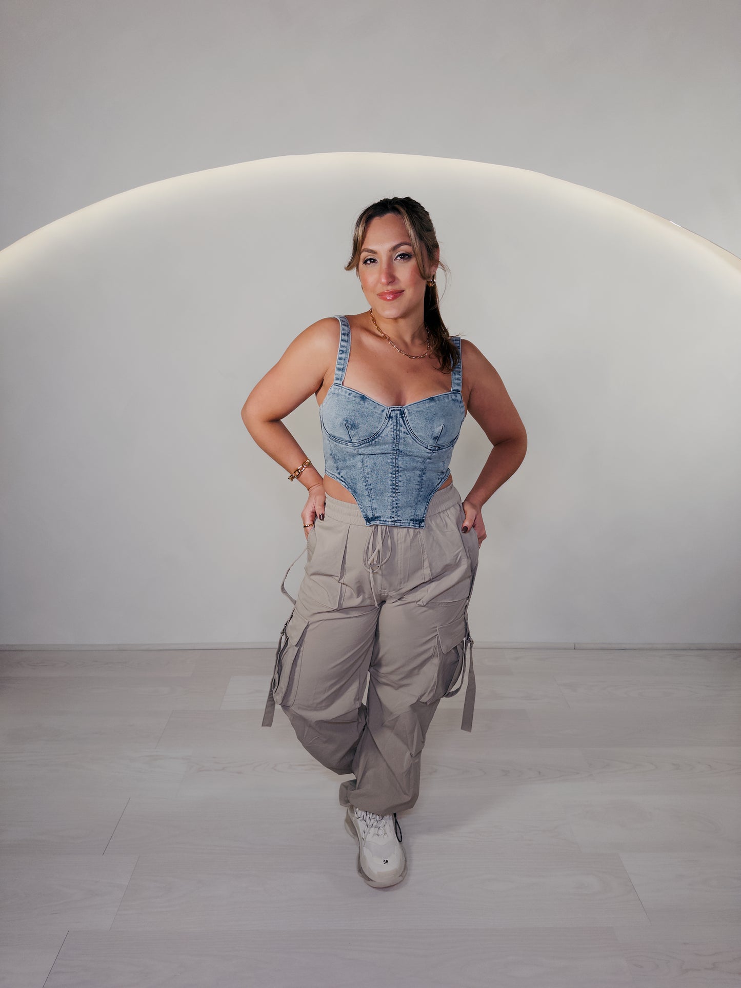 Jean Sexy Corset
