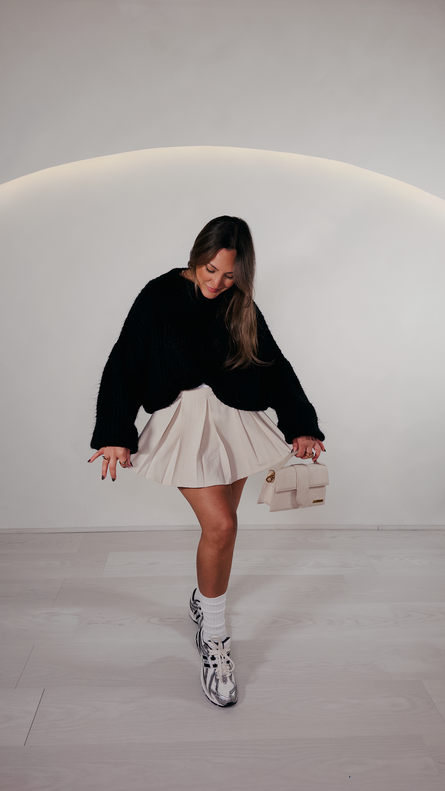 Pleated Lucy Skort