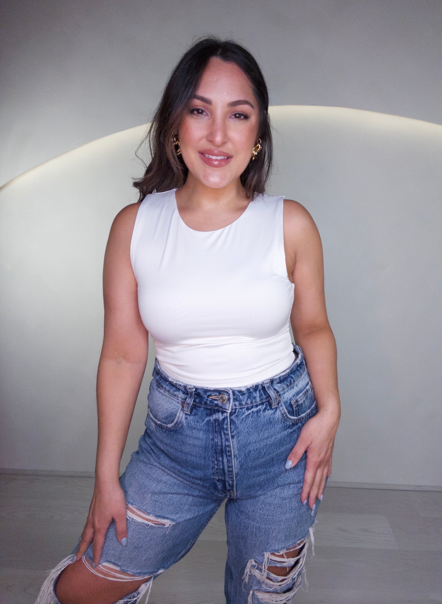 White Ceci Top