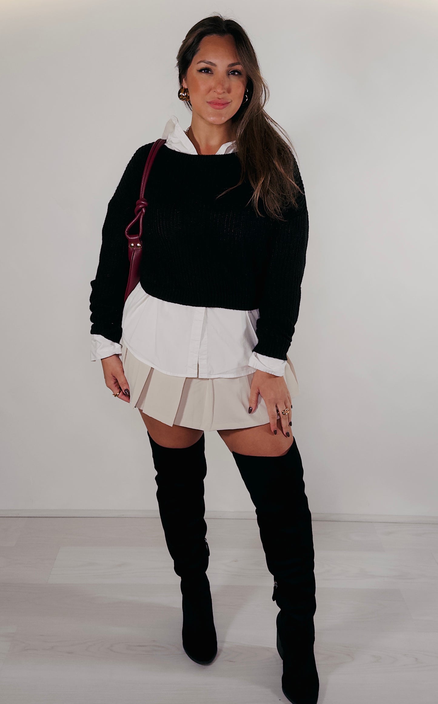Pleated Lucy Skort