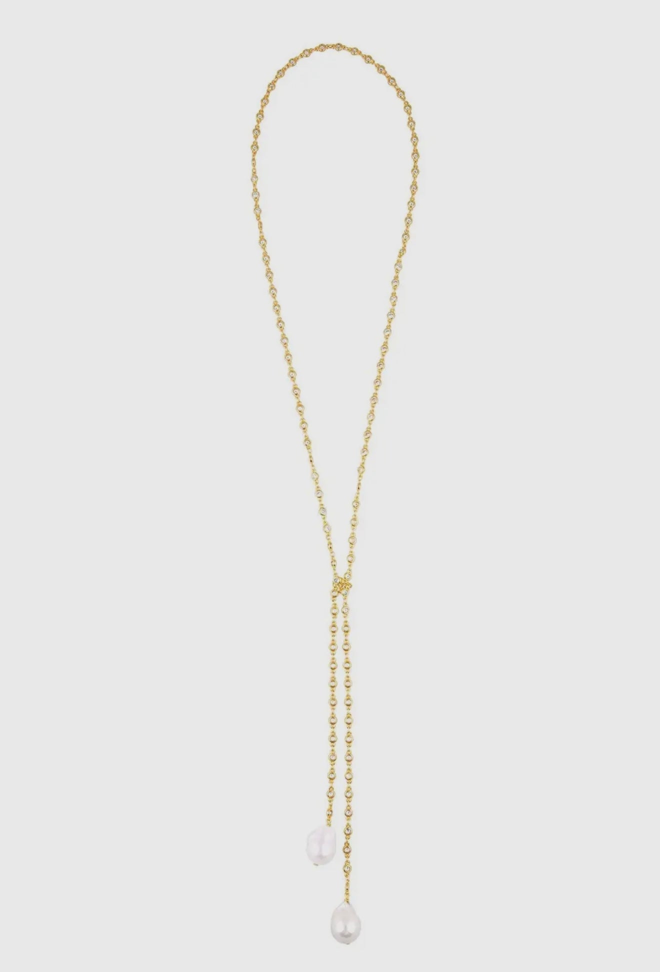 PREORDER--Stone Pearl Callie Necklace